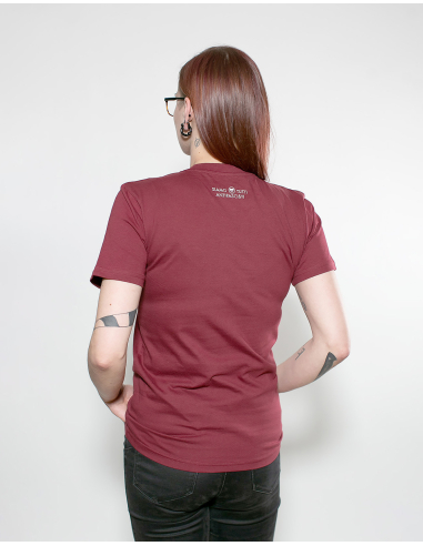 Siamo Tutti Antifascisti - Mob Action - T-Shirt - Burgundy - @ No Borders