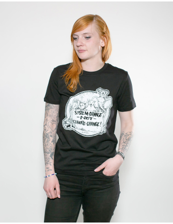 Eat the Rich - No Borders - T-Shirt - White - @ No Borders