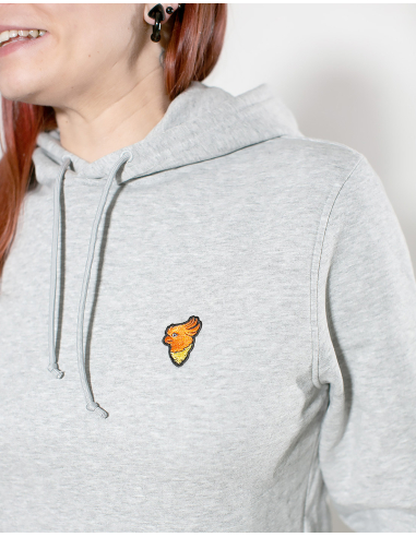 No Borders Kakadu - Hoodie - Heather Grey - @ No Borders