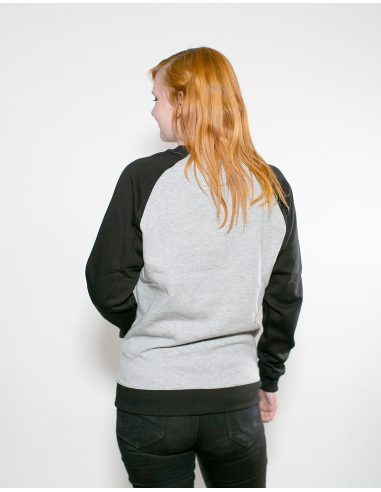 Kein Mensch ist illegal - No Borders - Sweater - Grey/Black - @ No Borders