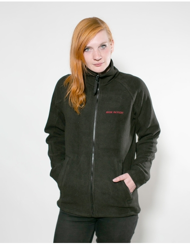Mob Action Classic - Fleecejacke - Schwarz/ Rot - @ No Borders