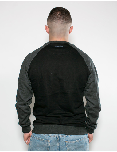Kein Mensch ist illegal - No Borders - Sweater - Black/Dark Grey - @ No Borders