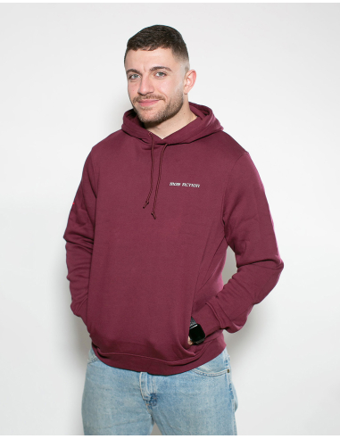 Mob Action Classic - Hoodie - Burgundy/White - @ No Borders