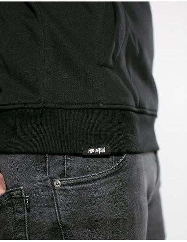Mob Action Classic - Hoodie - Black/Red - @ No Borders