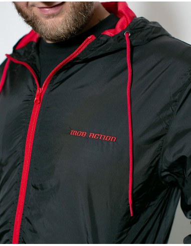 Mob Action Classic - Jacke - Contrast - Black/Red - @ No Borders