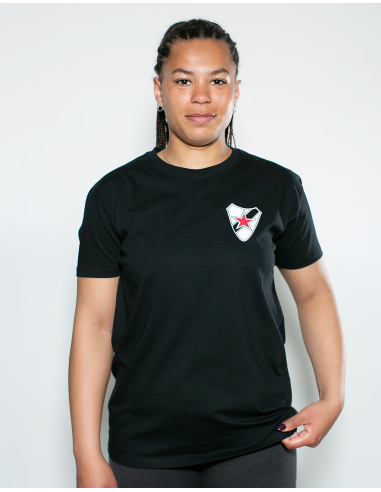 Roter Stern Leipzig - T-Shirt - Cantona - Black - @ No Borders