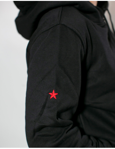 Mob Action Classic - Hoodie - Black/Red - @ No Borders