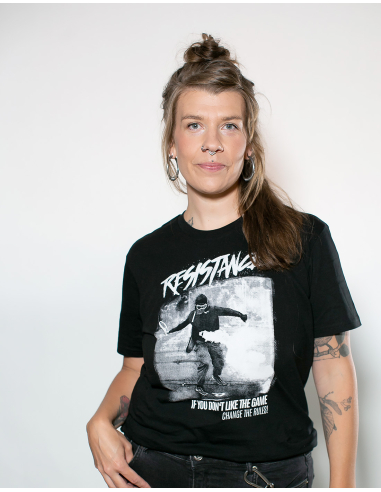Resistance - Mob Action - T-Shirt - Black - @ No Borders