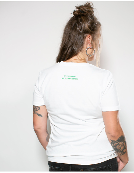 Antifa For Future - No Borders - T-Shirt - White