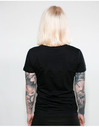 LGBTQ - Mob Action Classic - T-Shirt fitted - Black/Purple - @ No Borders