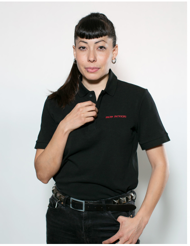 Mob Action Classic - Polo - Black/Red - @ No Borders