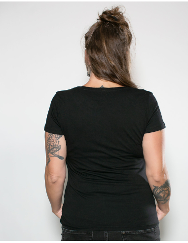 Fight Borders Fight Nations - Black Mosquito - T-Shirt tailliert - Black - @ No Borders