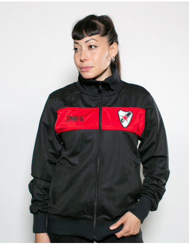 Roter Stern Leipzig - Lonsdale - Track Jacket - Black/Red - @ No Borders