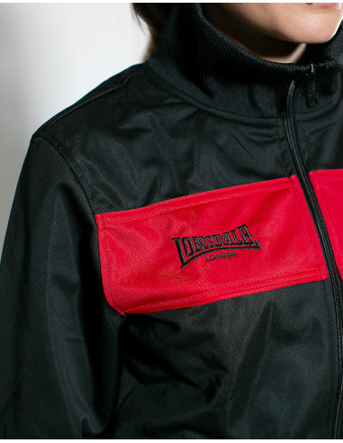 Roter Stern Leipzig - Lonsdale - Track Jacket - Black/Red - @ No Borders