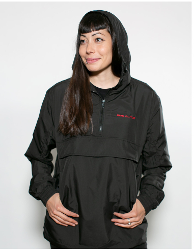 Mob Action Classic - Jacke - Windbreaker - Black/Red - @ No Borders