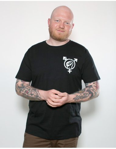 LGBTQ - Mob Action - T-Shirt - Black - @ No Borders