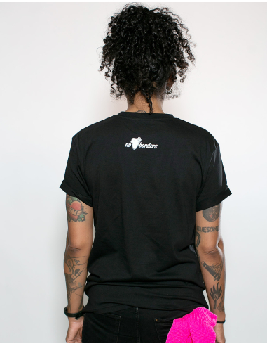 Love Beer Hate Nazis - No Borders - T-Shirt - Black - @ No Borders