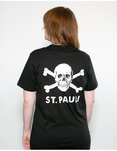St. Pauli - T-Shirt - Totenkopf II - Black - @ No Borders