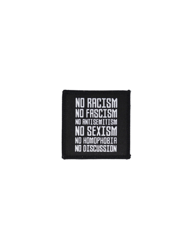 No Discussion - Patch - @ No Borders