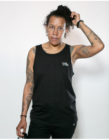 No Cops No Nazis - Mob Action - Tanktop - Black - @ No Borders