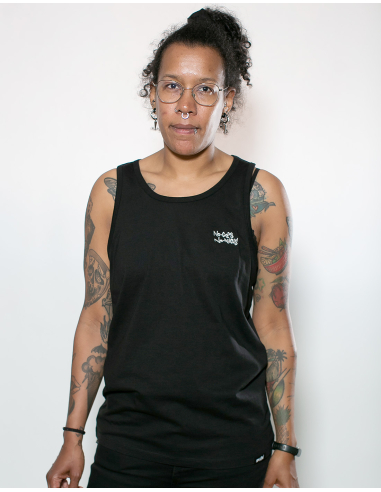 No Cops No Nazis - Mob Action - Tanktop - Black - @ No Borders