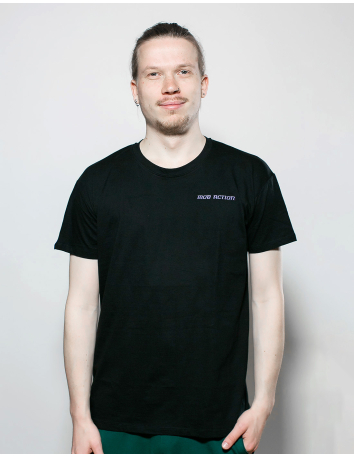 Feminism - T-Shirt - Mob Action - Schwarz - @ No Borders