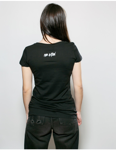 No Nations No Borders - Mob Action - T-Shirt fitted - Black - @ No Borders