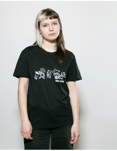 Riot Pigs - Mob Action - T-Shirt - Black - @ No Borders