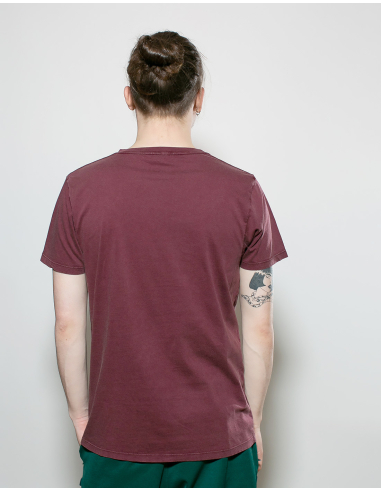 Mission Lifeline - SOLI T-Shirt - Front Print - Burgundy - @ No Borders