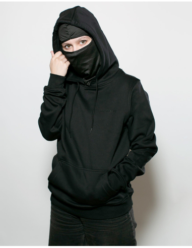 Mob Action Classic - Ninja Hoodie - Black/Black - @ No Borders