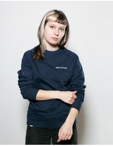 Mob Action Classic - Sweater - Navy/White - @ No Borders