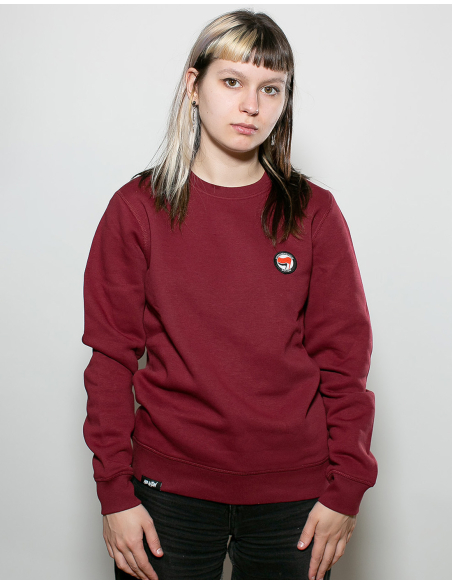 Siamo Tutti Antifascisti - Mob Action - Sweater - Burgundy Siamo Tutti Antifascisti - Mob Action - Sweater - Burgundy