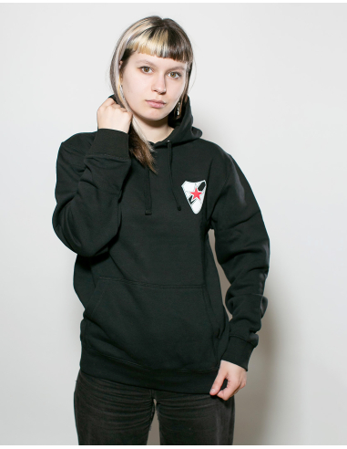 Roter Stern Leipzig - Hoodie - Cantona - Black - @ No Borders