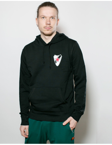 Roter Stern Leipzig - Hoodie - Cantona - Black - @ No Borders