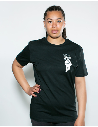 Angela Davis - No Borders - T-Shirt - Black - @ No Borders