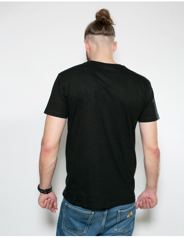 Fire and Flames - T-Shirt - Oldschool - Black - @ No Borders