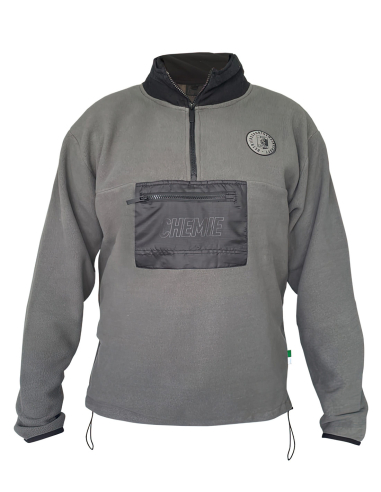 BSG Chemie Leipzig - Half Zipper - Grey - @ No Borders