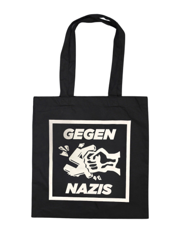 Gegen AFD Nazis - No Borders - T-Shirt - Schwarz - @ No Borders