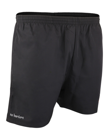 Pride / Rainbow Flag - No Borders - Active Shorts - Black - @ No Borders