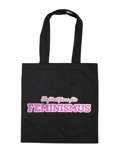 Fußballfans für Feminismus - Tote Bag - Black - @ No Borders