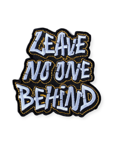 Leave No One Behind - Patch - @ No Borders