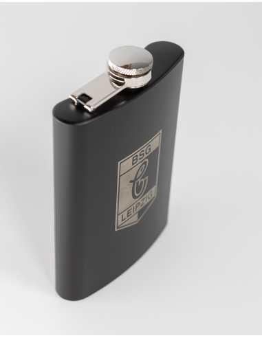 BSG Chemie Leipzig - Hip Flask - Black - @ No Borders