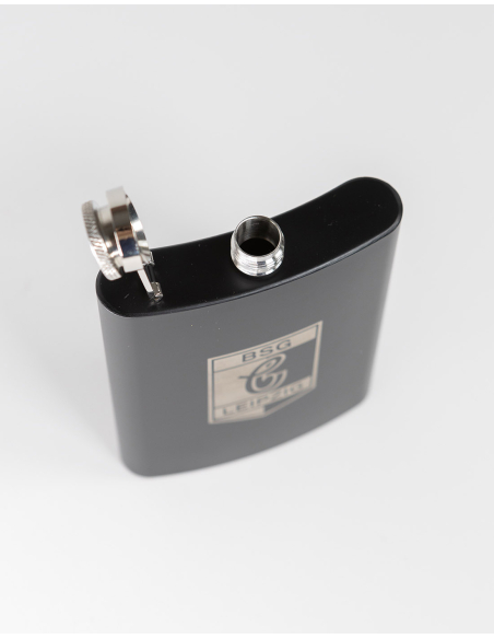 BSG Chemie Leipzig - Hip Flask - Black