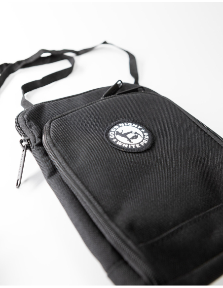 Good Night White Pride - No Borders - Schultertasche - Black