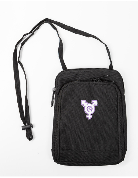 LGBTQ II - No Borders - Schultertasche - Black