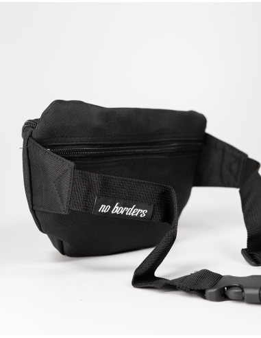 LGBTQ II - No Borders - Hipbag - Black - @ No Borders