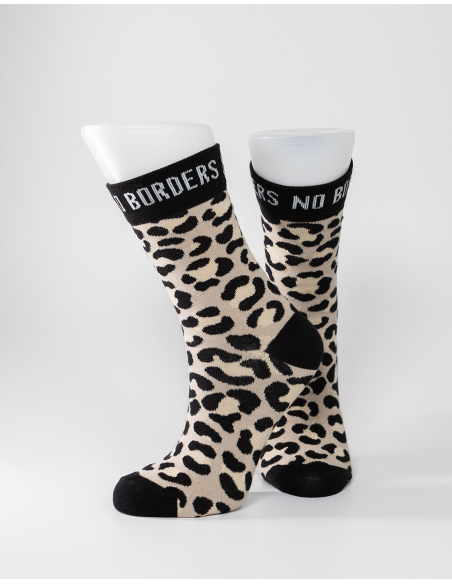 Leo - No Borders - Socken - Animal Print