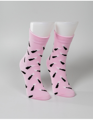 Molli - Mob Action - Socken - Pink - @ No Borders