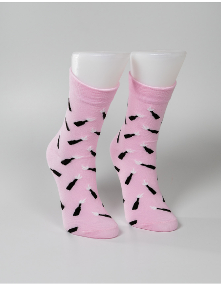 Molli - Mob Action - Socken - Pink