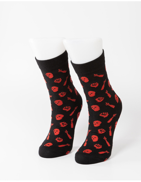 Riot - Mob Action - Socken - Black/Red Riot - Mob Action - Socken - Black/Red